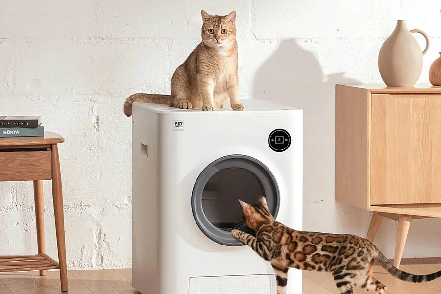 cat litter machine