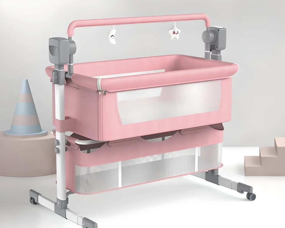 newborn rocking bassinet